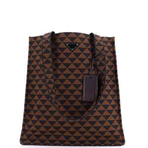 Prada Symbole Shopper Tote Jacquard #243522P18B